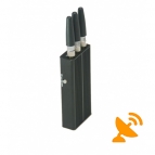 3 Antenna Mini Portable GPS & Cell Phone Jammer 5M