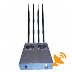 25W High Power 4G LTE 3G Cell Phone Jammer with Cooling Fan 50M